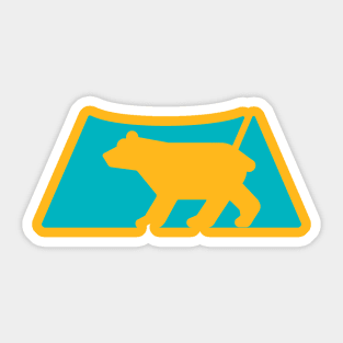 Disappear Bear Sticker